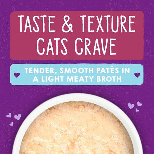 Vista 2 de Stella & Chewy's Carnivore Cravings Purrfect Paté - Alimento húmedo prémium sin granos para gatos, receta de pollo y atún, alto contenido