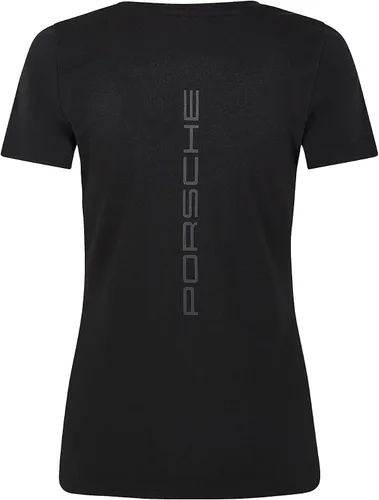 Vista 2 de Porsche Motorsport - Camiseta negra para mujer