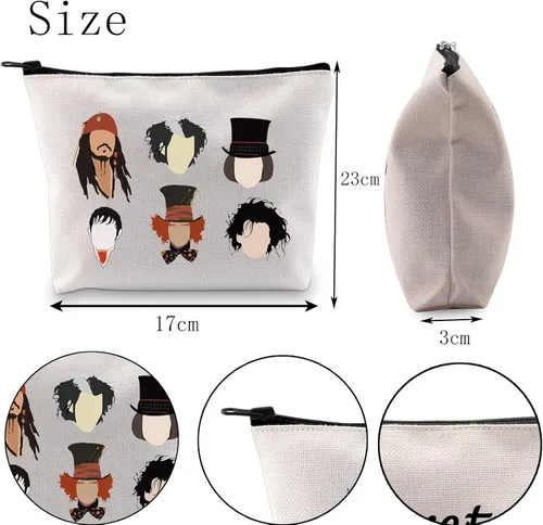 Vista 5 de POFULL Johnny Inspired Fan Gift - Bolsa Justicia para Johnny
