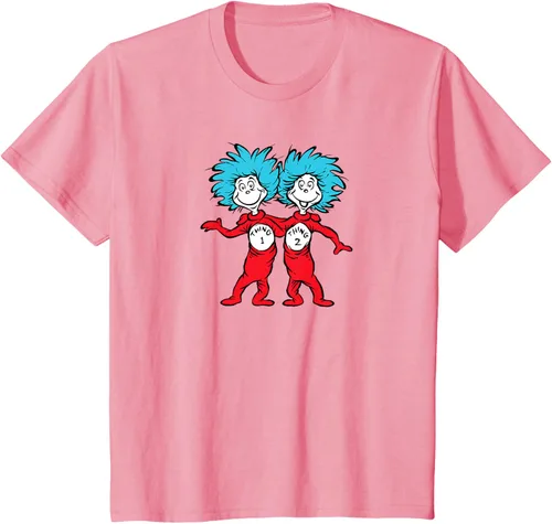 Vista 66 de Dr. Seuss Thing 1 Thing 2 Buddies - Camiseta Negro