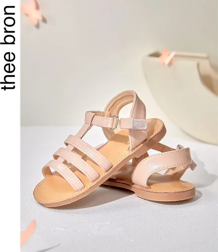 Vista 166 de THEE BRON Sandalias cómodas para niñas, zapatos para niños, sandalias rellenas