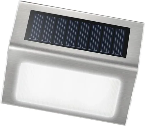 Vista 8 de 2 luces solares de escalera para exteriores, luces solares de jardín para patio y porche