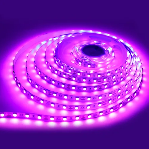 Vista 18 de iNextStation Tira de Luz LED UV Negra USB, 2M/6.6 pies 5V SMD5050 LEDs 395nm-405nm Tira de Luz Negra para Fluorescente, Curación de Impresión 3D