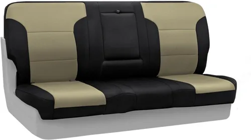 Vista 50 de Coverking Custom Fit cubierta de asiento para determinados modelos de Chevrolet – neopreno, Negro