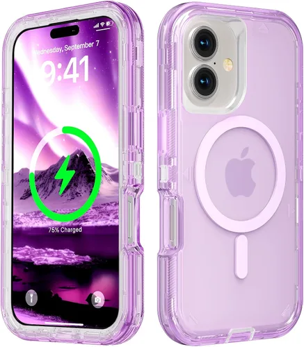 Vista 40 de Follaroma Funda para iPhone 11, Compatible con MagSafe, Fundas de Teléfono de Protección Resistente a Prueba de Golpes de Servicio Pesado