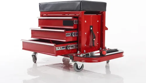 Vista 7 de Sharper Image Taburete Rolling Toolbox de Sharper Image
