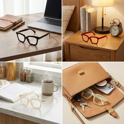 Vista 8 de Eyekepper Gafas De Lectura Mujeres Gafas Con Estilo Lectores - Negro