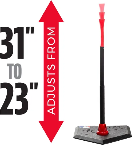 Vista 6 de Franklin Sports MLB Spring Swing tee de bateo sin punta