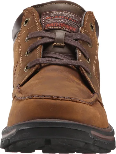 Vista 2 de Skechers botas Chukka de piel para hombre