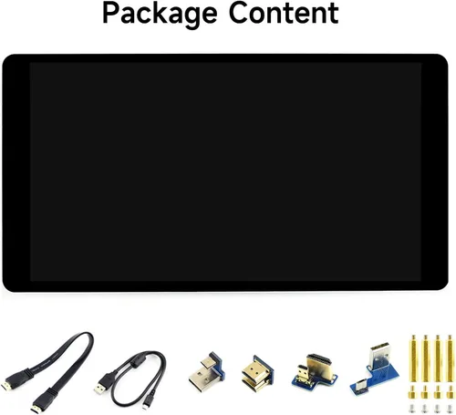 Vista 2 de waveshare Pantalla LCD táctil capacitiva 2K de 5.5 pulgadas compatible con Raspberry Pi 5/4B/3B+/Pi 3B/Zero 2w/Zero w y CM4 compatible con Windows