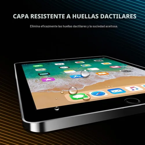 Vista 4 de 2 unidades de protector de pantalla para iPad de 9,7 pulgadas de 6ª generación, película de vidrio templado antiarañazos para iPad de 5ª Pantalla