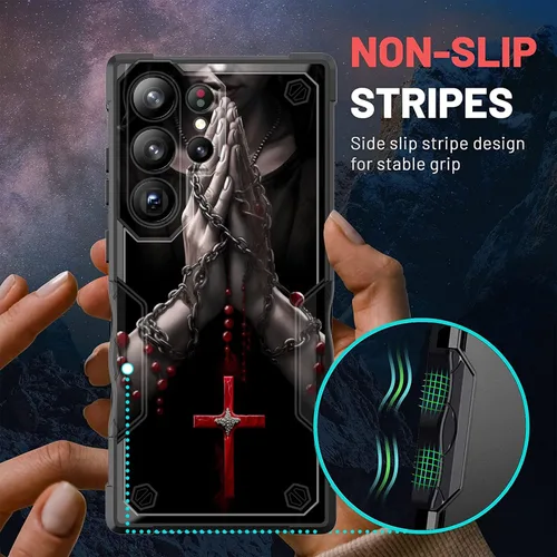 Vista 1033 de Funda para Galaxy A14 5G, [Doble Capa][Protección contra Caídas de Grado Militar de 10 Pies] [Antideslizante] Funda Resistente a Prueba de Golpes