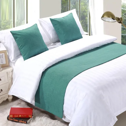 Vista 15 de Paquete de 1 cojín de 17.7 x 17.7 in, con fundas de almohada a juego y núcleo de almohada para decoración de cama, sala de estar, sofá, dormitorio