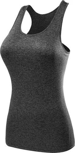 Vista 5 de Neleus - Camiseta sin mangas con base de compresión para mujer 3