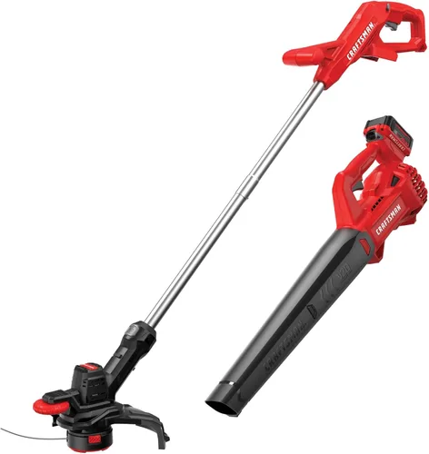 Vista 12 de CRAFTSMAN 20V MAX Soplador de hojas inalámbrico con batería y cargador, soplador eléctrico de hojas para superficies duras, potente hasta 90 MPH