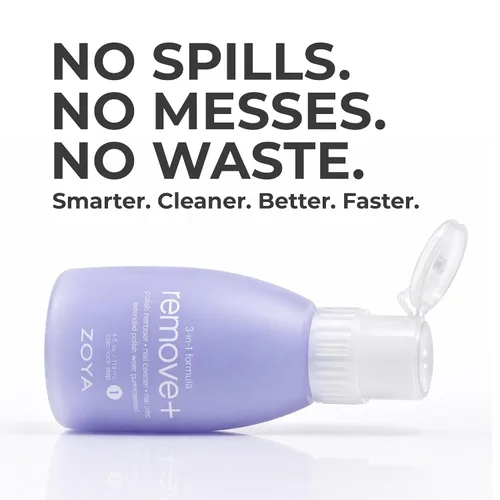 Vista 3 de Removedor de esmalte Remove Plus en Botella flipper de Zoya, 8 onzas líquidas