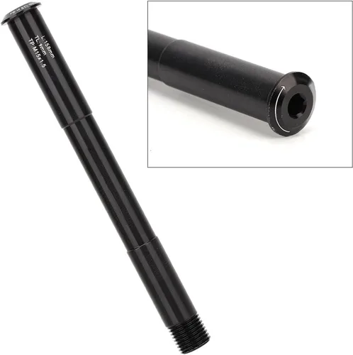 Vista 4 de Headerbs 15X110 para, 15X110 Eje pasante, Brocheta de liberación rápida de aleación de aluminio Horquilla delantera Eje pasante 110x15mm/4.3x0.6in
