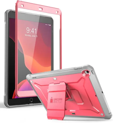 Vista 14 de SUPCASE Funda para iPad de 9ª Generación con Protector de Pantalla (Unicorn Beetle Pro), [Soporte Integrado] Funda Protectora Resistente de Servicio