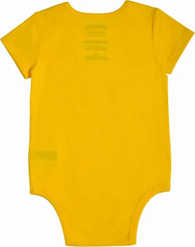 Vista 3 de Baby Shark Conjunto de body y gorro para bebés para recién nacidos y bebés - Amarillo/Blanco