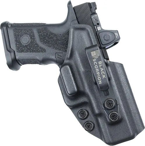 Vista 7 de IWB - Funda de ala de cinturón compatible con Zev OZ9C Fibra de carbono