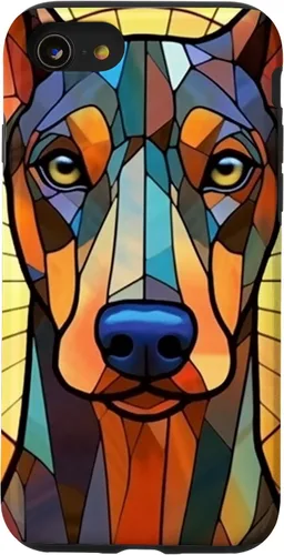 Vista 18 de Funda para iPhone 16 Doberman Dog
