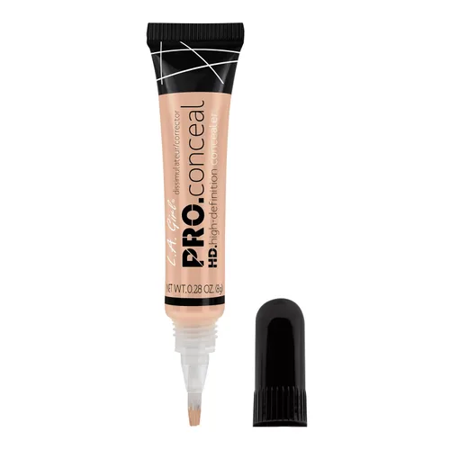 Vista 3 de L.A. Girl Cosmetics HD Pro Concealer, Porcelana, 0.28 oz, GC969