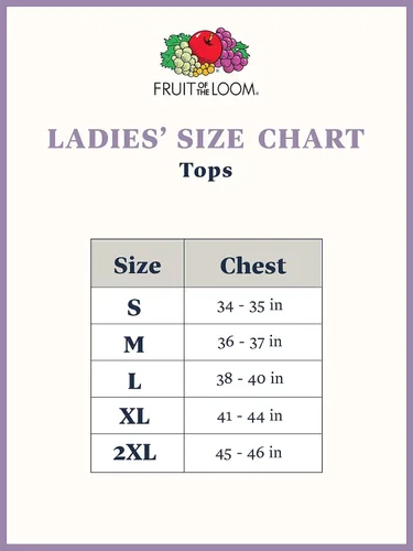 Vista 6 de Fruit of the Loom Camisetas de manga corta para mujer Comfort Pima de algodón