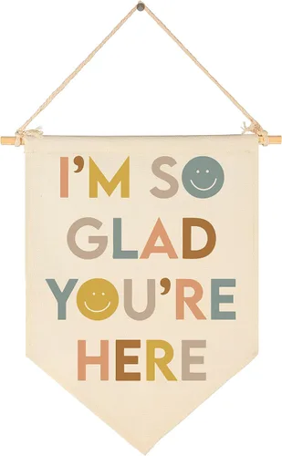 Vista 32 de Letrero de pared para aula, regalo para profesores, decoración inspiradora de vuelta a la escuela, bandera de pared con texto en inglés "Let's Root