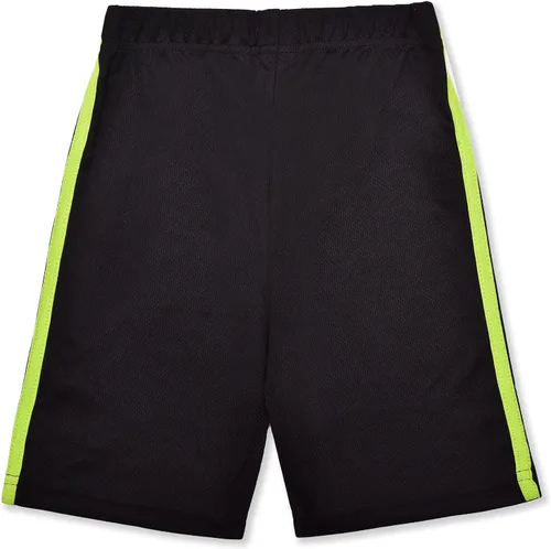 Vista 5 de Disney Monsters Inc - Conjunto de camiseta y pantalones cortos de manga corta para niños pequeños, pequeños y grandes, azulazul marino o verdenegro