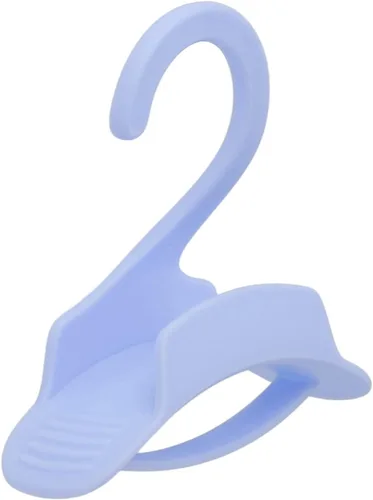 Vista 6 de plplaaoo Bag Hook, Bag Hanger, Hanging Purse Organizer, Purse Organizer for Closet, Purse Hanger Multifunction Space Saving Handbag Organizer Hook