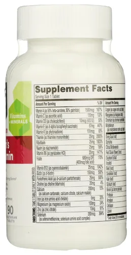 Vista 2 de 365 by Whole Foods Market, Multi Womens One Daily, 90 tabletas
