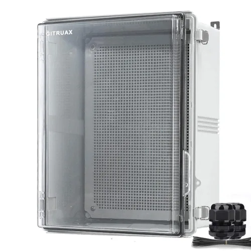 Vista 10 de Caja de conexiones impermeable Caja de conexiones al aire libre ip67 Caja de plástico ABS y Caja de proyectos