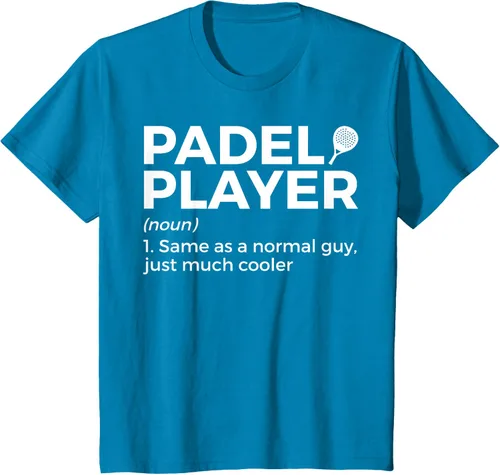 Vista 52 de Camiseta de Padel Player Definition Padel Tenis, Negro