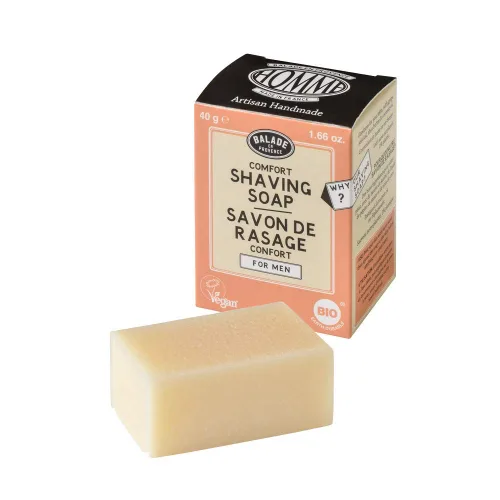 Vista 2 de BALADE EN PROVENCE Barra de afeitar calmante para hombres, 40 GR