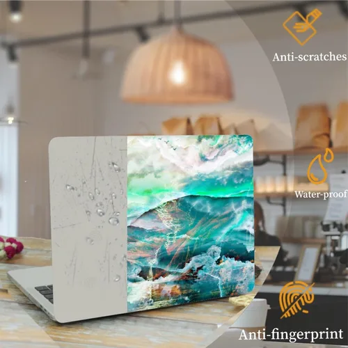 Vista 2 de Funda para laptop compatible con MacBook Air de 15 pulgadas, versión 2026-2023 M4 A3241 A2941 M3 A3114 M2 chip con pantalla de retina líquida