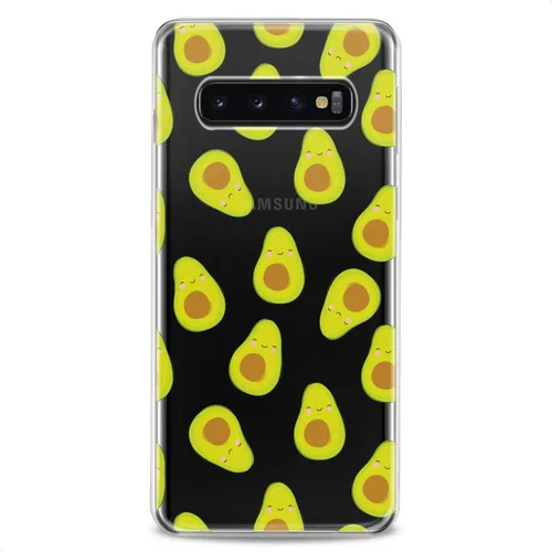 Vista 16 de Funda compatible con Samsung S24 S23 S22 Plus S21 FE Ultra S20+ S10 Note 20 S10e S9 Silicona Flexible Patrón de Impresión de Teléfono Frutas