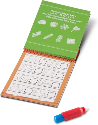 Vista 3 de Melissa & Doug Water Wow, libro de actividades, alfabeto, libro de actividades Water Wow - alfabeto