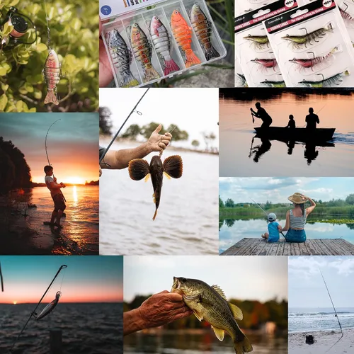 Vista 7 de Señuelos de pesca multiarticulados para lubina, trucha, perca, hundimiento lento, realista, señuelos de natación, caja de aparejos de agua dulce