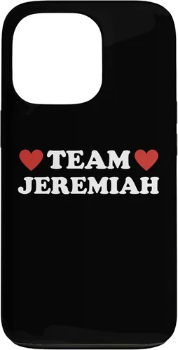 Vista 10 de Team Jeremiah I Love Jeremiah I Heart Jeremiah Case for iPhone 17