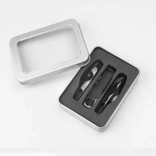 Vista 8 de QBUC Funda para llavero Porsche, 3 piezas pintadas compatibles con Porsche Cayenne Panamera Macan 911 Boxter Cayman (negro)