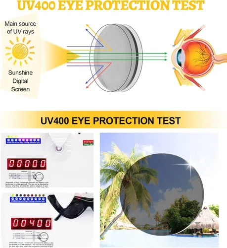 Vista 5 de WEMOOTANTS Polarized Sunglasses for Women UV Protection Sun Glasses Outdoor