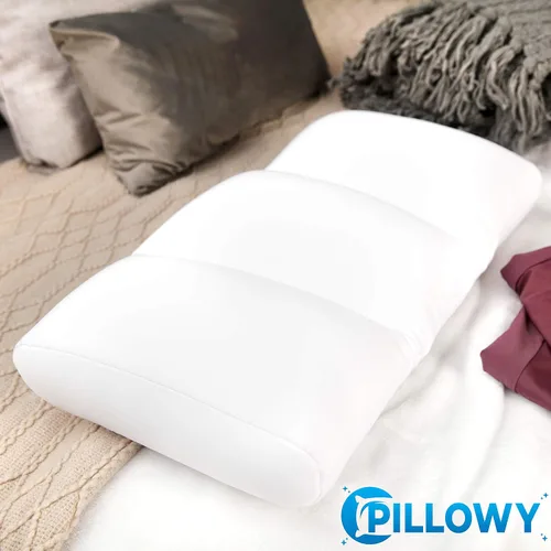 Vista 9 de PILLOWY Almohada de Cama de Microesferas Premium, Mediana Extra Esponjosa pero con Soporte - Sueño Ultra Cómodo con Funda Antienvejecimiento Tipo