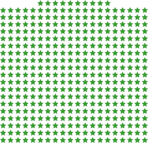 Vista 12 de LiteMark Calcomanías de vinilo mate extraíbles con diseño de estrella Blanco