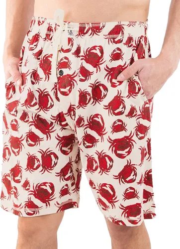 Vista 133 de Lazy One - Pantalones cortos de pijama para hombre, ropa de dormir