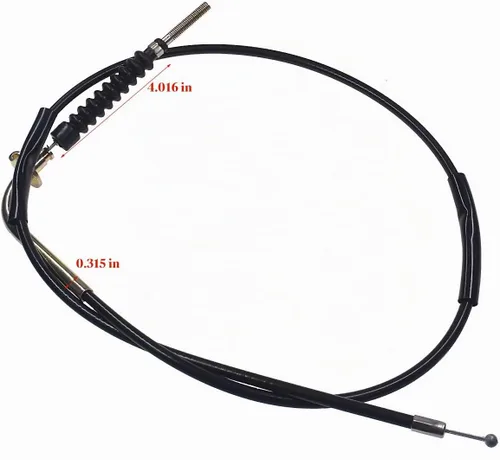 Vista 5 de Cable de freno delantero Mingdun para Suzuki LT80 Kawasaki KFX80 Kids ATV 2 unids
