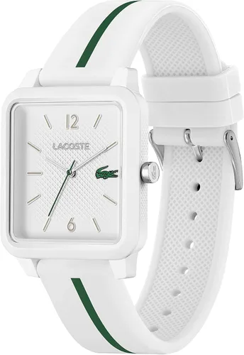 Vista 2 de Lacoste Reloj de cuarzo para hombre, Blanco
