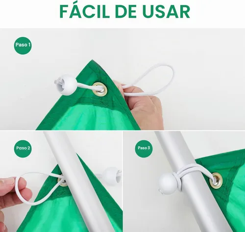 Vista 7 de 50 mini cuerdas elásticas de bolas blancas, cuerda elástica resistente de 4 pulgadas para exteriores con bolas, bolas elásticas de lona