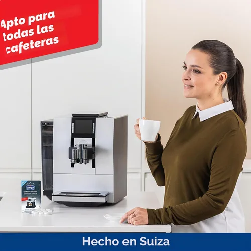 Vista 4 de Durgol Tabletas de limpieza para máquina de café expreso y cafetera, 10