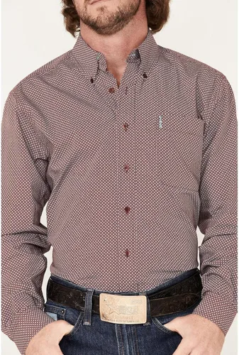 Vista 3 de Cinch Camisa occidental con botones y estampado geométrico para hombre