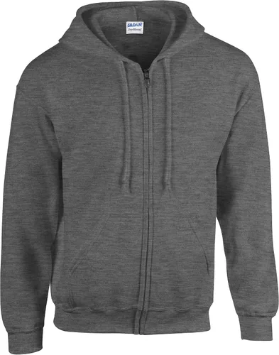Vista 59 de Gildan Sudadera con capucha y cremallera completa para hombre